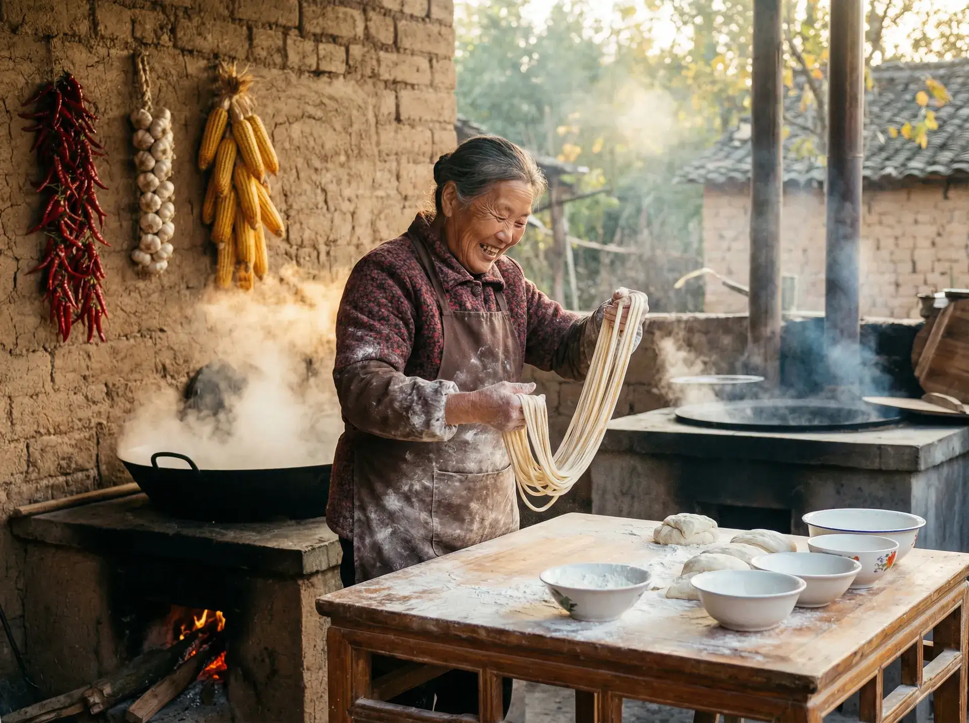 农家大嫂手擀面 - 西风烈 下载 乡村美食